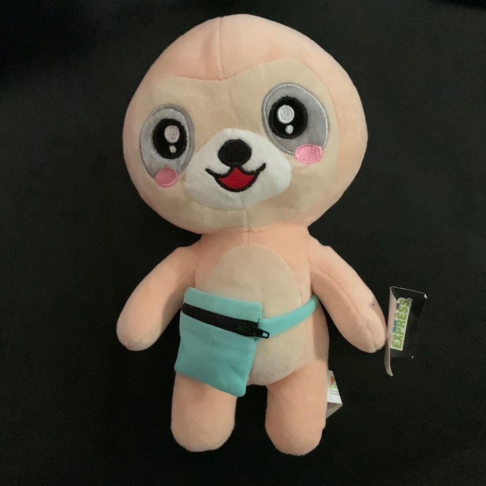 Fun Express Plush Sloth